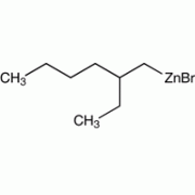 2-Ethylhexylzinc бромид, 0,5 М в ТГФ, упакованы в атмосфере аргона в герметично закрываемых ChemSeal ^ т бутылок, Alfa Aesar, 50мл