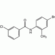 N-(4-бром-2-метилфенил)-3-хлорбензамид, 97%, Alfa Aesar, 100 мг