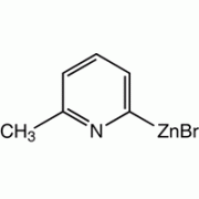 6-Метил-2-pyridylzinc бромид, 0,5 М в ТГФ, в атмосфере аргона упакованы в закрывающийся ChemSeal ^ т бутылки, Alfa Aesar, 50 мл