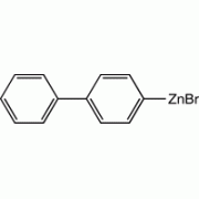 4-Biphenylzinc бромид, 0,5 М в ТГФ, упакованы в атмосфере аргона в герметично закрываемых ChemSeal ^ т бутылок, Alfa Aesar, 50мл
