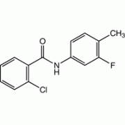 2-Хлор-N-(3-фтор-4-метилфенил) бензамид, 97%, Alfa Aesar, 1g