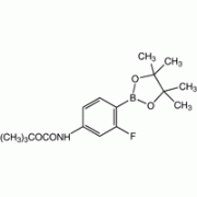 4 - (Boc-амино)-2-fluorobenzeneboronic пинакон кислоты, 96%, Alfa Aesar, 250 мг