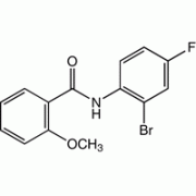 N-(2-бром-4-фторфенил)-2-метоксибензамид, 97%, Alfa Aesar, 1g