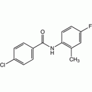 4-Хлор-N-(4-фтор-2-метилфенил) бензамид, 97%, Alfa Aesar, 1g