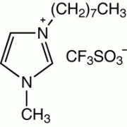 1-метил-3-н-octylimidazolium трифторметансульфонат, 97%, Alfa Aesar, 5 г