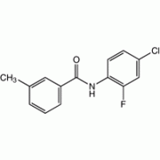 N-(2-фтор-4-хлорфенил)-3-метилбензамид, 97%, Alfa Aesar, 1g