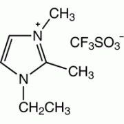 1-Этил-2 ,3-диметилимидазолий трифторметансульфонат, 98%, Alfa Aesar, 50 г