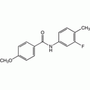 N-(3-фтор-4-метилфенил)-4-метоксибензамид, 97%, Alfa Aesar, 1g