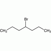 4-Bromoheptane, технологий. 85%, остальные главным образом 3-bromoheptane, Alfa Aesar, 5g