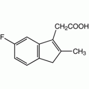 (5-фтор-2-метил-1Н-инден-3-ил) уксусной кислоты, 97%, Alfa Aesar, 250 мг