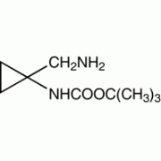 1-аминометил-1-(Boc-амино) циклопропан, 97%, Alfa Aesar, 250 мг