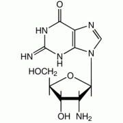 2'-амино-2'-дезоксигуанозин, 98%, Alfa Aesar, 1g