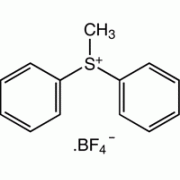 Methyldiphenylsulfonium тетрафторборат, 95%, Alfa Aesar, 5 г