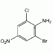 2-бром-6-хлор-4-нитроанилина, 97%, Alfa Aesar, 50 г