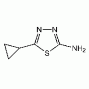 2-Амино-5-циклопропил-1 ,3,4-тиадиазол, 98%, Alfa Aesar, 5 г
