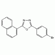 2 - (4-бромфенил) -5 - (1-нафтил) -1,3,4-оксадиазол, 99%, Alfa Aesar, 5 г