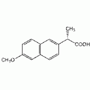 (S) - (+) -2 - (6-метокси-2-нафтил) пропионовой кислоты, 99%, Alfa Aesar, 1g
