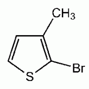 2-Бром-3-метилтиофен, 97%, Alfa Aesar, 5 г