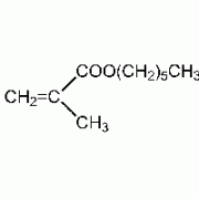 н-гексил-метакрилат, 97%, удар. с 100ppm 4-метоксифенол, Alfa Aesar, 25г