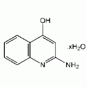 2-Амино-4-гидроксихинолин гидрат, 97%, вода около 10%, Alfa Aesar, 5 г
