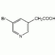 5-Бром-3-pyridineacetic кислота, 98 +%, Alfa Aesar, 5 г