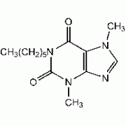 1-н-Hexyltheobromine, 98 +%, Alfa Aesar, 1g