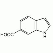 Индол-6-карбоновой кислоты, 98%, Alfa Aesar, 1g