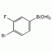 4-Бром-3-fluorobenzeneboronic кислота, 95%, Alfa Aesar, 250 мг