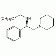 (R) - (-)-N-неопентил-1-фенил-2-(1-пиперидинил) этиламина, 97%, Alfa Aesar, 5 г