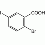 2-Бром-5-иодбензойной кислоты, 97%, Alfa Aesar, 1g