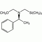 (S) - (-)-N-метоксиметил-N-(триметилсилил) метил-1-фенилэтиламин, тек. 85%, Alfa Aesar, 5 г