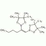 (E)-1-гексен-1 ,2-бис diboronic кислоты (пинакол) эфир, 98%, Alfa Aesar, 1g