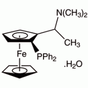 (±)-N, N-диметил-1-[2 - (дифенилфосфино) ферроценил] этиламин моногидрат, 98%, Alfa Aesar, 250 мг