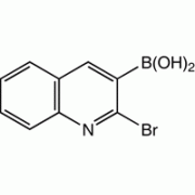 2-Бромхинолин-3-бороновой кислоты, 97%, Alfa Aesar, 5 г