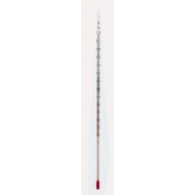 Термометр с прочной ножкой - red liquid -  ( -20/+150), Isolab