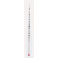 Термометр с прочной ножкой - red liquid -  ( -20/+150), Isolab