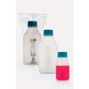 Бутыль - ISO - с винтовой крышкой - шейка средней длины - полипропилен - прозрачная - 100мл (100 шт. / уп.), Isolab