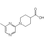 1-(6-метилпиразин-2-ил)пиперидин-4-карбоновая кислота, 97%, Maybridгe, 1г