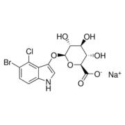5-Бром-4-хлор-3-индолил ^ BD-глюкуронид натриевой соли, 98%, Alfa Aesar, 1g